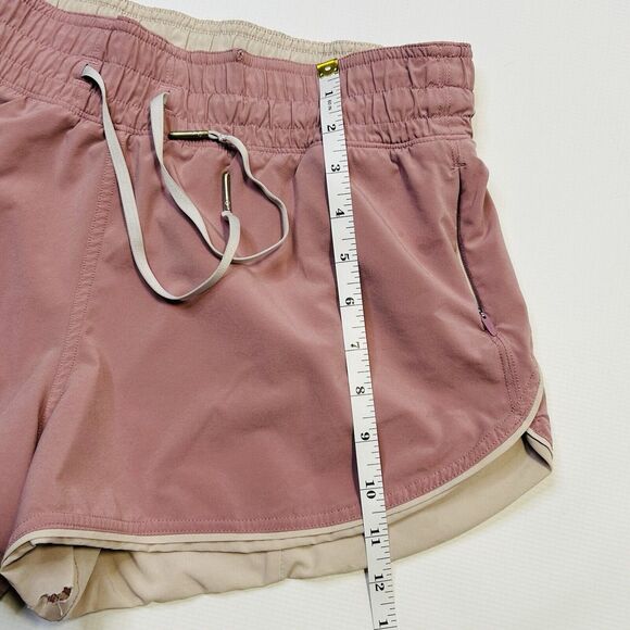 Lululemon Choose a Side Reversible Shorts Womens Size 8 Pink Taupe / Bliss 3 In. - Picture 13 of 16